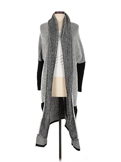 Pre-owned Unbranded Cardigan Sweater In Black