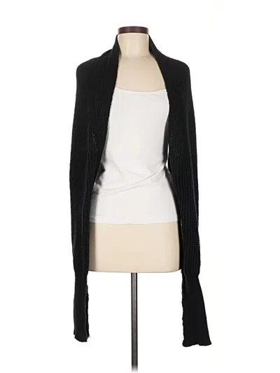 Pre-owned Unbranded Cardigan Sweater In Black