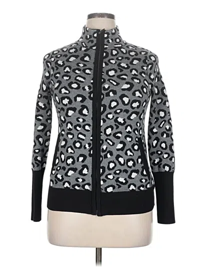 Pre-owned Unbranded Cardigan Sweater In Black
