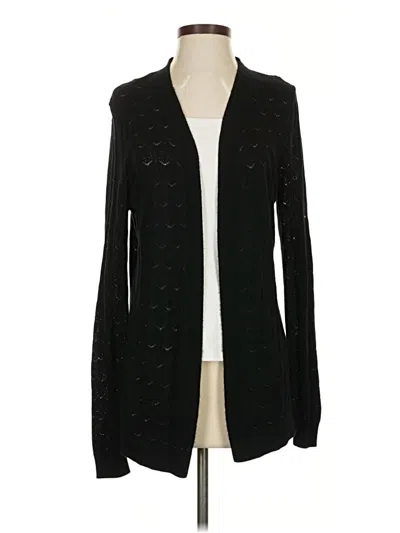 Pre-owned Unbranded Cardigan Sweater In Black