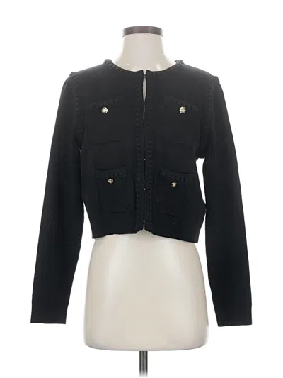 Pre-owned Unbranded Cardigan Sweater In Black