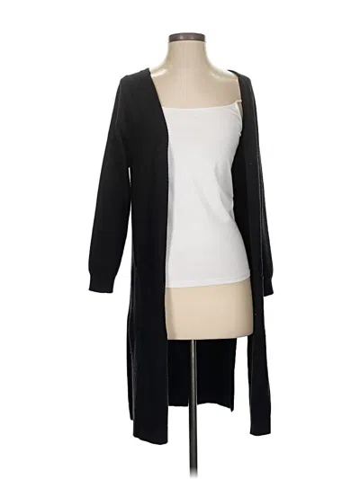 Pre-owned Unbranded Cardigan Sweater In Black