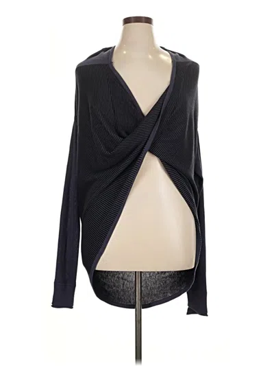 Pre-owned Unbranded Cardigan Sweater In Black