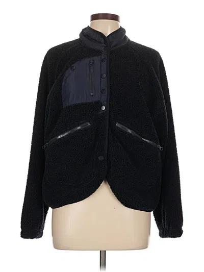 Pre-owned Unbranded Cardigan Sweater In Black