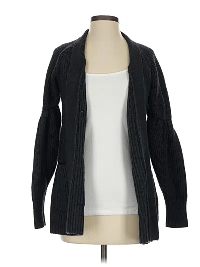 Pre-owned Unbranded Cardigan Sweater In Black