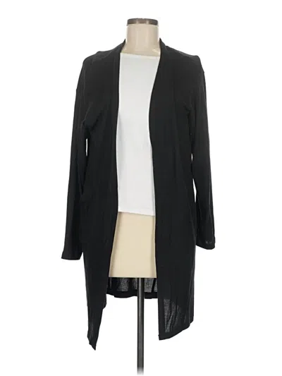 Pre-owned Unbranded Cardigan Sweater In Black