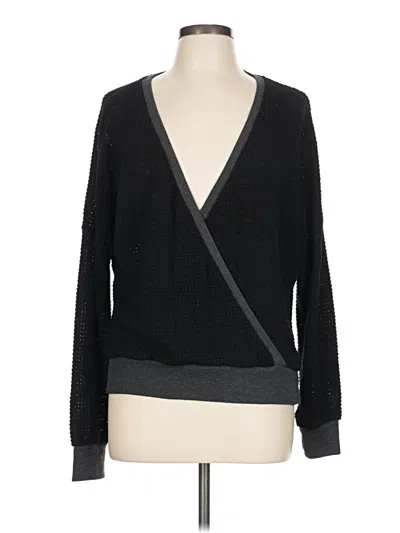 Pre-owned Unbranded Cardigan Sweater In Black