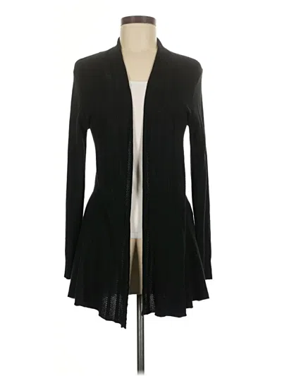 Pre-owned Unbranded Cardigan Sweater In Black