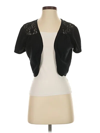 Pre-owned Unbranded Cardigan Sweater In Black