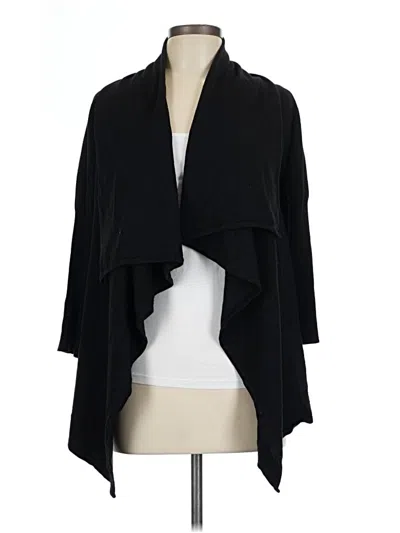 Pre-owned Unbranded Cardigan Sweater In Black