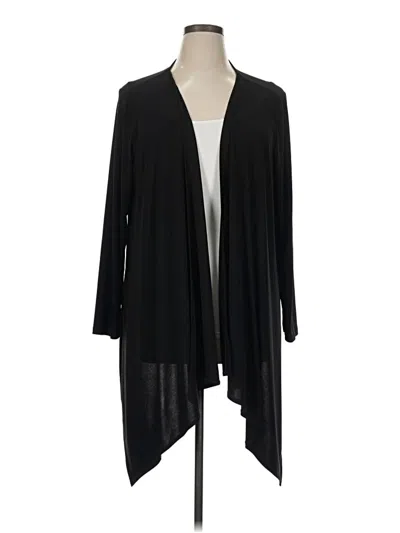 Pre-owned Unbranded Cardigan Sweater In Black