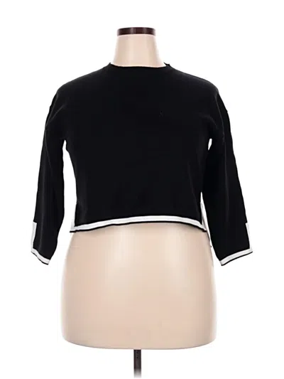 Pre-owned Unbranded Cardigan Sweater In Black