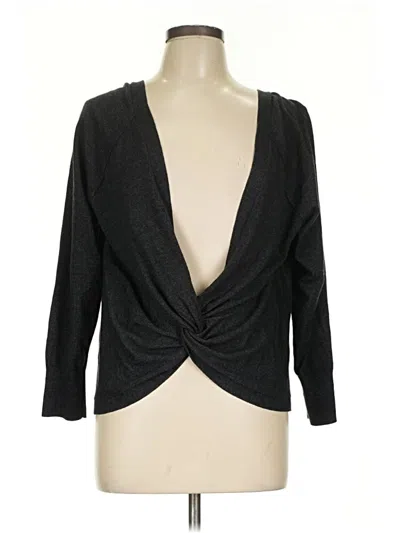 Pre-owned Unbranded Cardigan Sweater In Black