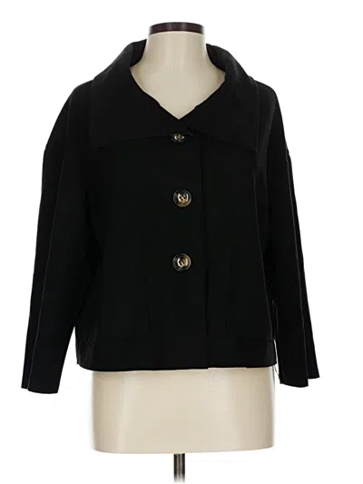 Pre-owned Unbranded Cardigan Sweater In Black