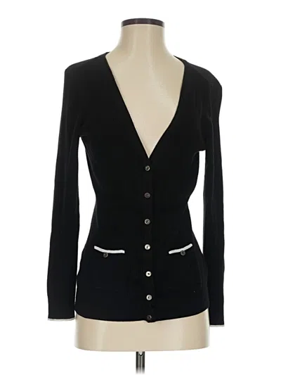 Pre-owned Unbranded Cardigan Sweater In Black