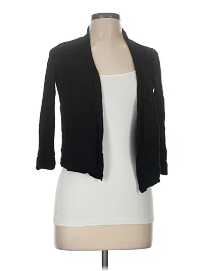 Pre-owned Unbranded Cardigan Sweater In Black