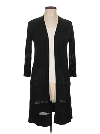 Pre-owned Unbranded Cardigan Sweater In Black