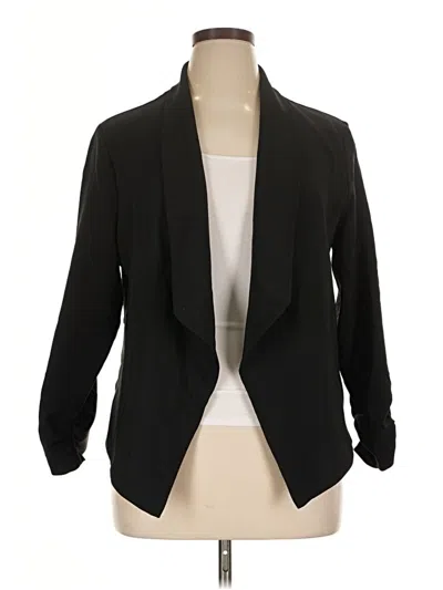 Pre-owned Unbranded Cardigan Sweater In Black