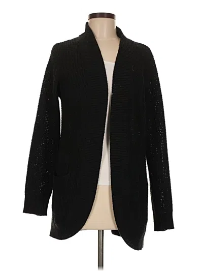 Pre-owned Unbranded Cardigan Sweater In Black