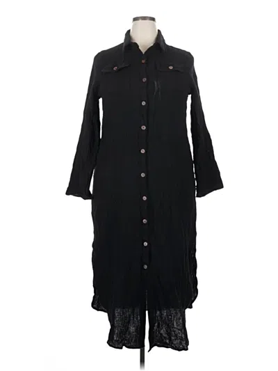 Pre-owned Unbranded Cardigan Sweater In Black