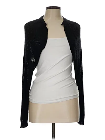 Pre-owned Unbranded Cardigan Sweater In Black