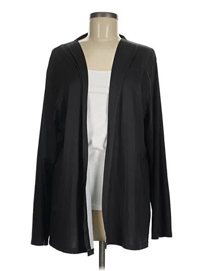 Pre-owned Unbranded Cardigan Sweater In Black