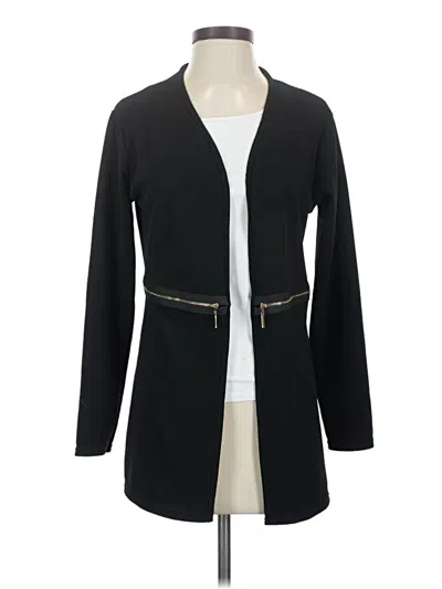 Pre-owned Unbranded Cardigan Sweater In Black