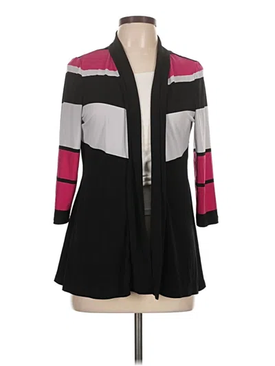 Pre-owned Unbranded Cardigan Sweater In Black