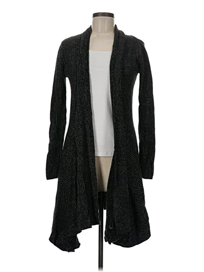 Pre-owned Unbranded Cardigan Sweater In Black