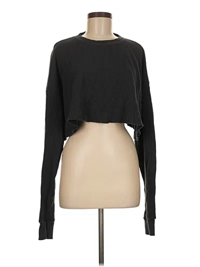 Pre-owned Unbranded Cardigan Sweater In Black