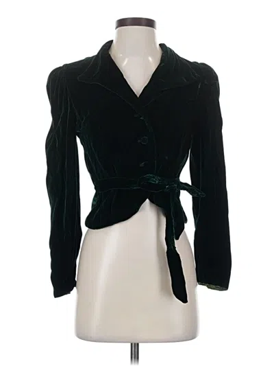 Pre-owned Unbranded Cardigan Sweater In Black