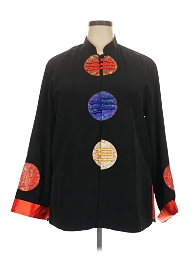 Pre-owned Unbranded Cardigan Sweater In Black