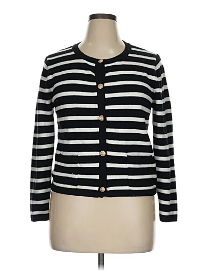 Pre-owned Unbranded Cardigan Sweater In Black