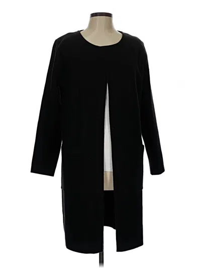 Pre-owned Unbranded Cardigan Sweater In Black