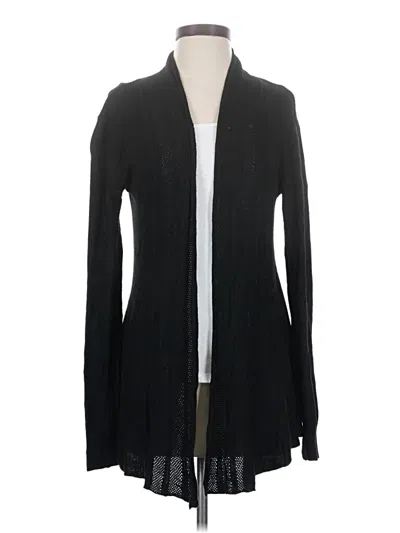 Pre-owned Unbranded Cardigan Sweater In Black