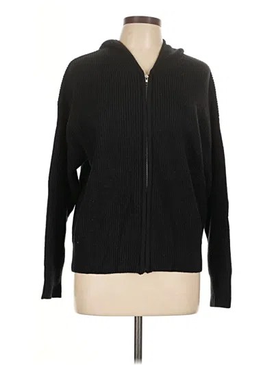 Pre-owned Unbranded Cardigan Sweater In Black