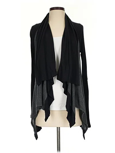 Pre-owned Unbranded Cardigan Sweater In Black