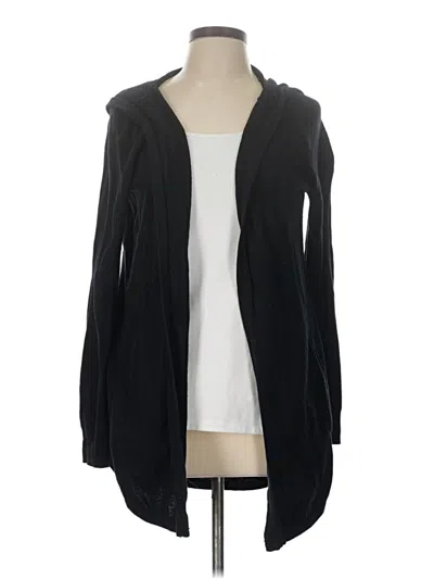 Pre-owned Unbranded Cardigan Sweater In Black