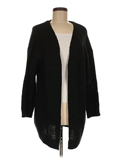 Pre-owned Unbranded Cardigan Sweater In Black