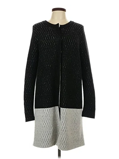 Pre-owned Unbranded Cardigan Sweater In Black