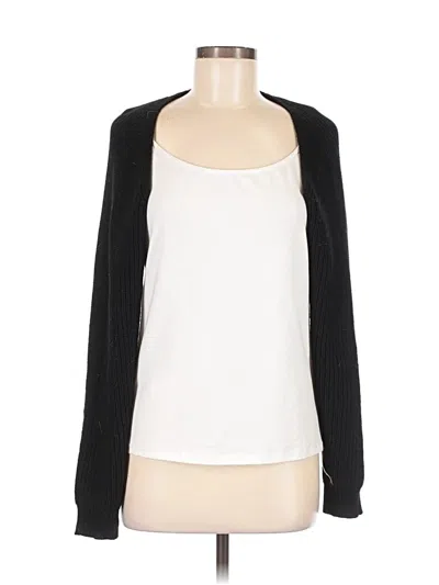 Pre-owned Unbranded Cardigan Sweater In Black