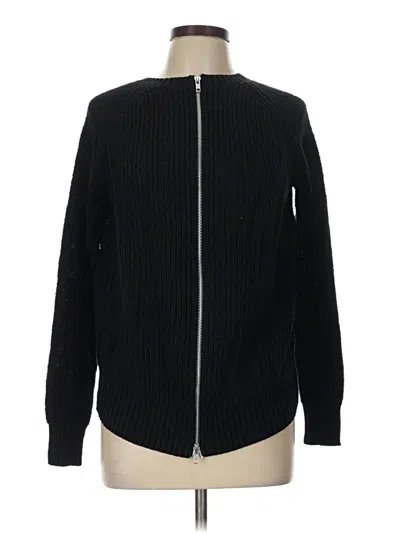 Pre-owned Unbranded Cardigan Sweater In Black