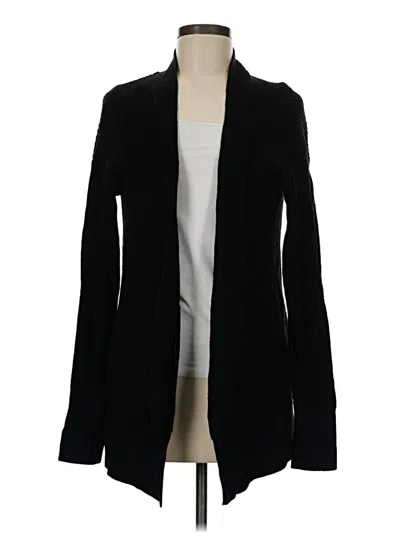 Pre-owned Unbranded Cardigan Sweater In Black