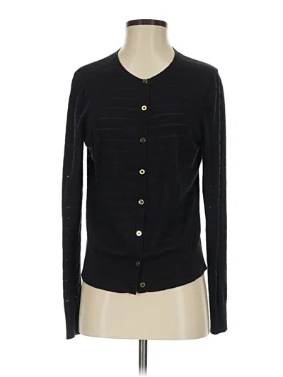Pre-owned Unbranded Cardigan Sweater In Black