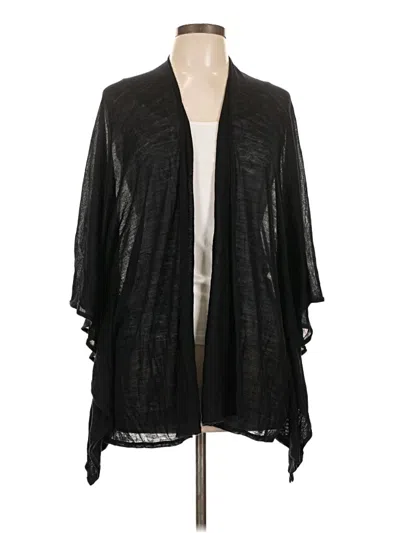 Pre-owned Unbranded Cardigan Sweater In Black