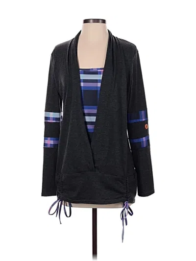 Pre-owned Unbranded Cardigan Sweater In Black