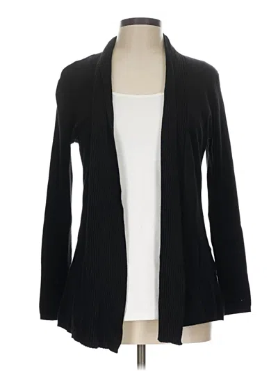 Pre-owned Unbranded Cardigan Sweater In Black