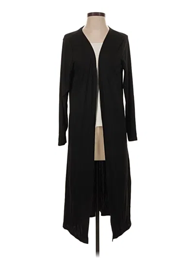 Pre-owned Unbranded Cardigan Sweater In Black