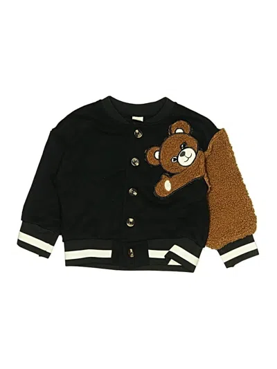 Pre-owned Unbranded Kids' Cardigan Sweater In Black