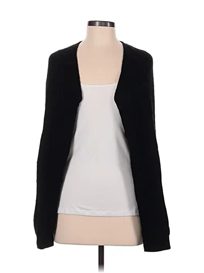 Pre-owned Unbranded Cardigan Sweater In Black